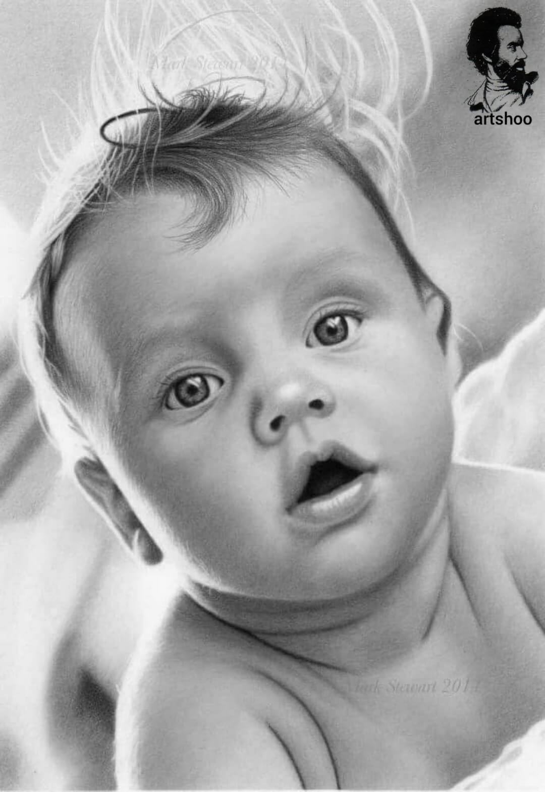 آموزش نقاشی سیاه قلم